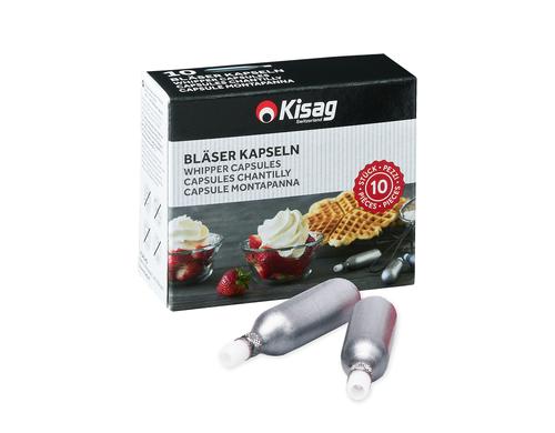 Kisag Kisag Kapseln 10 Stück 7.5g N2O, recyclebarer Stahl