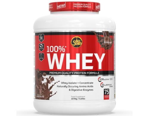 All Stars Whey Protein 100% - Chocolate Dose: 2270g