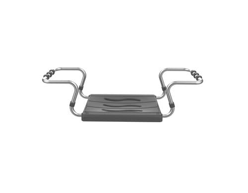 MSV Badewannensitz dunkelgrau, Aluminium/PP
