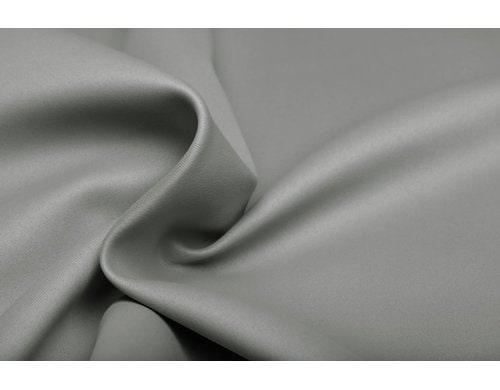 Hubatka Nachtvorhang, grau, 140x260cm Blackout Fertigvorhang mit Click Gleiter