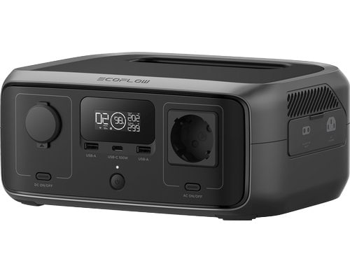 EcoFlow RIVER 3 (USV) Tragbare Powerst. CH-Konform Schwarz