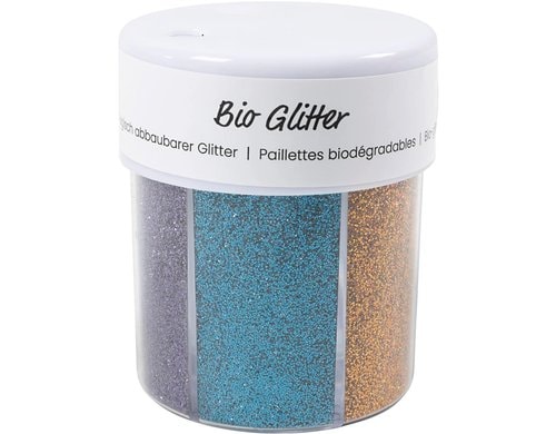 Creativ Company Bio-Glitzer 6x28ml