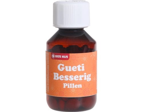 Trendcompany Scherzartikel Gueti Besserig Schokopille