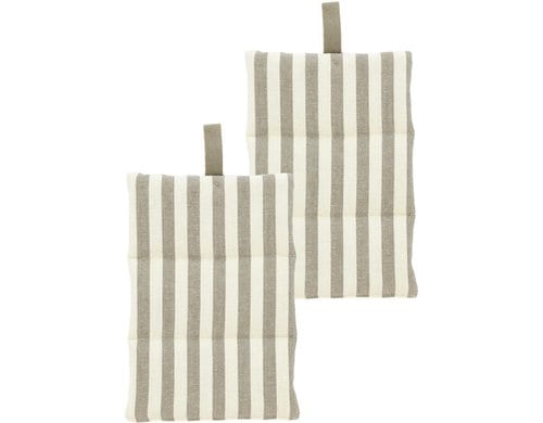 Södahl Topflappen 15 x 23 cm 2 Stck. Harmony Taupe