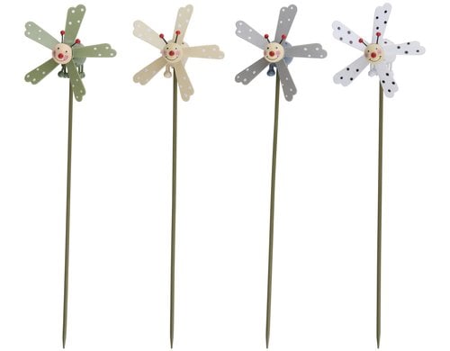 Arti Casa Gartenstecker, assortiert Marienkäfer, Länge 40 cm