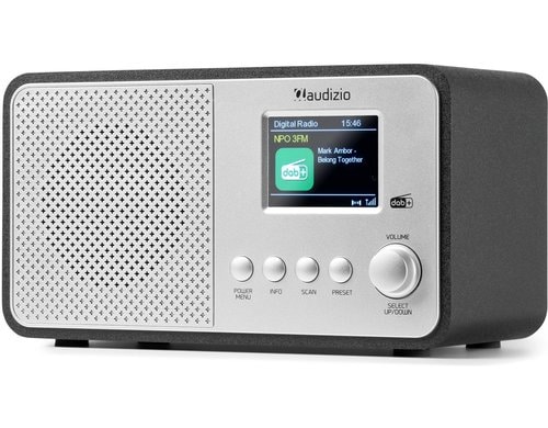 Audizio Avio SI DAB+/FM Radio mit Bluetooth, silber