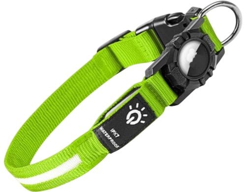 Essmée Hundehalsband reflektierend L mit Airtag Halter