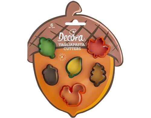 Decora Mini Ausstechformen Herbst 6 Stück