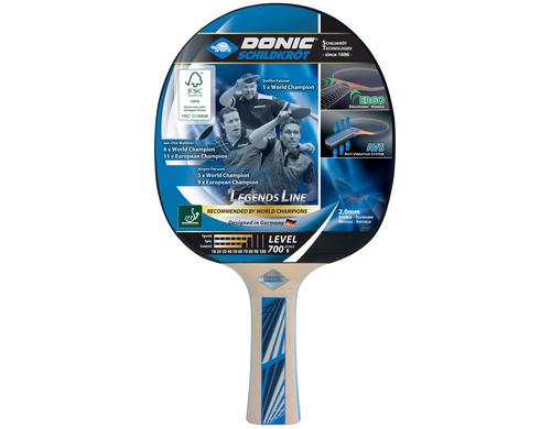 DONIC Schildkröt TT-Schläger Legends 700 Schwammstärke: 2.0 mm