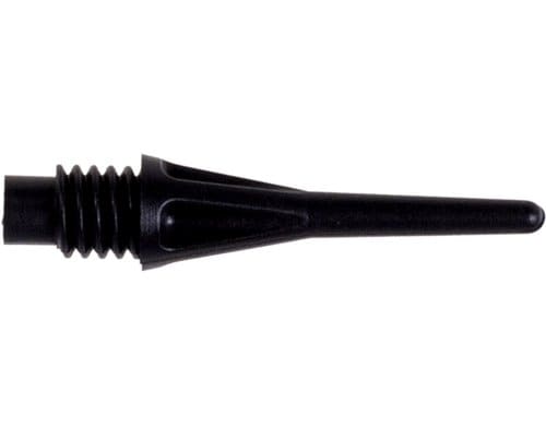 Karella Softspitzen PRO-TIP 100 Stk. schwarz, 2BA Gewinde (4.7mm)
