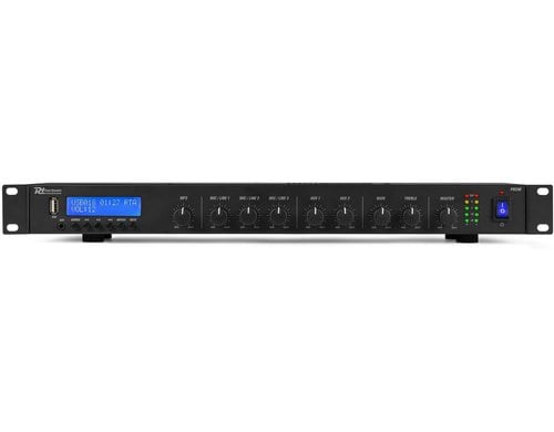 Power Dynamics PDC90 Media Player mit Amp, DAB+/USB/MP3/BT