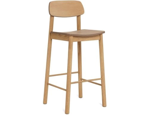 AC Design Barstuhl Barlow 2 Stück Braun
