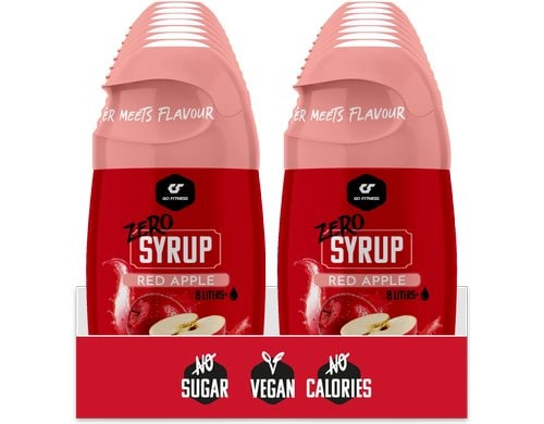 GoFitness Nutrition - Zero Syrup Red Apple, 16x65ml
