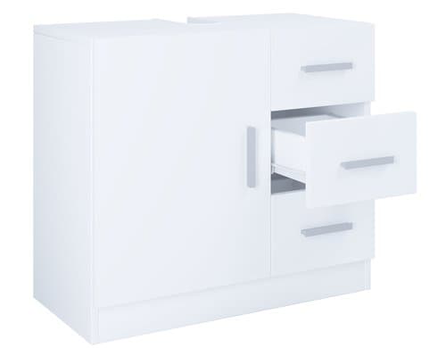 VCM Badzimmer Unterschrank Zalo XL Weiss