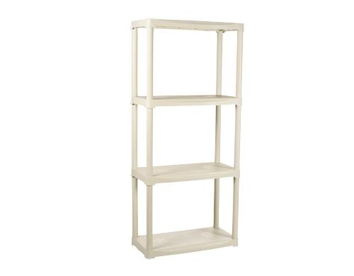 ArtPlast Regal T60/4 Höhe 133cm, weiss