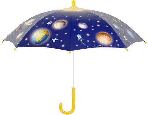 Esschert Kinderschirm Planeten Grau