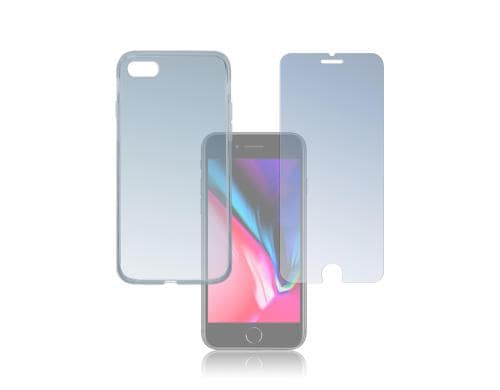 4smarts 360° Premium Protection Set für Apple iPhone 7/8/SE(2020), transparent
