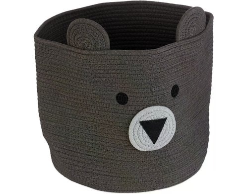 Relaxdays Aufbewahrungskorb Bär