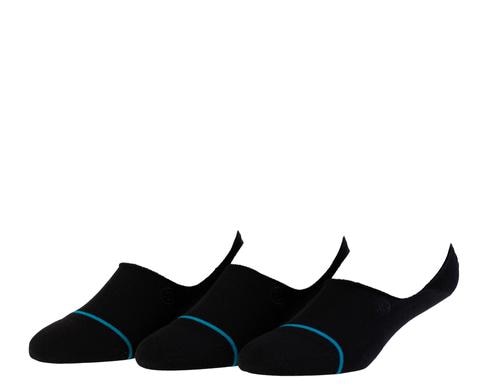 Stance Icon No Show 3 Pack Black, Grösse 43 - 47, 3er-Pack