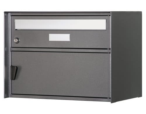 Huber Briefkasten Genève dunkelgrau