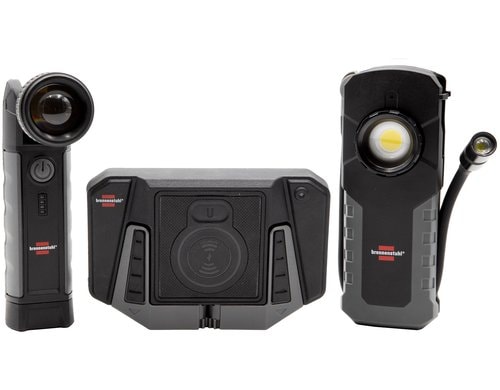 Brennenstuhl Professional Taschenlampen SET 2x Taschenlampe + Charcher