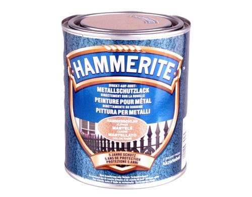 Hammerite Metall-Schutzlack HS kupfer Hammerschlag