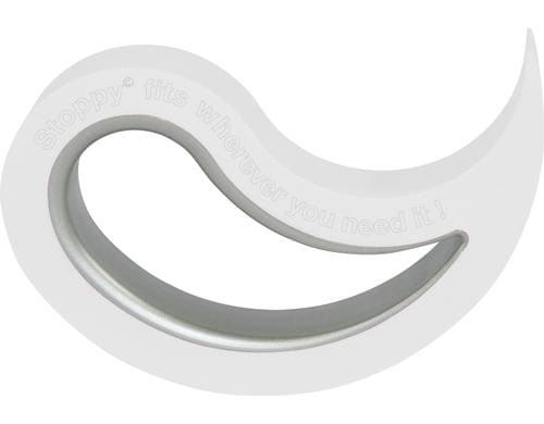 stoppi Tür- und Fensterstopper weiss 10 x 5.5 x 2cm, aussen TPE, innen PP