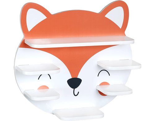 Kesper Kinderregal Fuchs Bambus, Grösse: 45 x 12 x 42 cm
