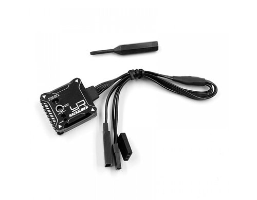 Yeah Racing Hackslider Drift Tuned Gyro Black