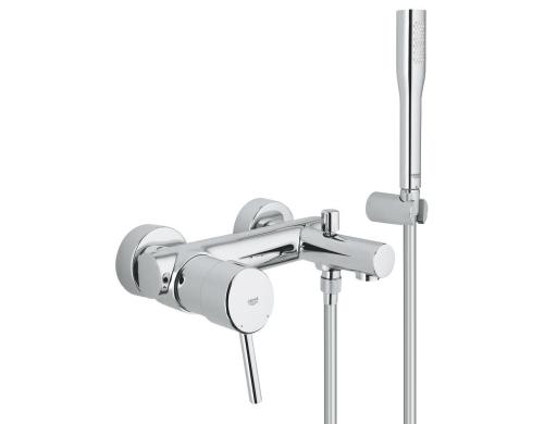 GROHE Concetto Einhand Wannenbatterie mit Handbrause