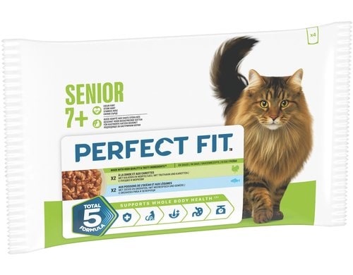Perfect Fit Senior 7+ Truth&Meeresfi. Sauce 4 x 85g