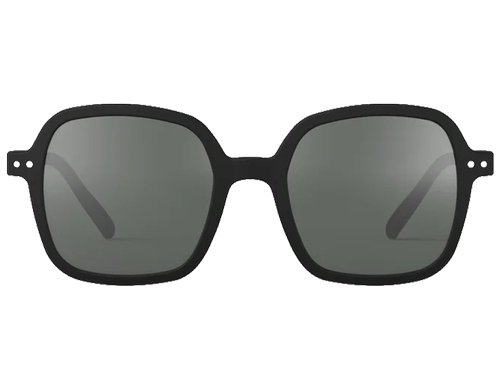 Izipizi Office-The Oversized square#OFFICE Sonnenbrille, Black, 100% UV, cat.3