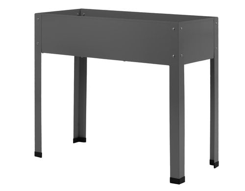 COCON Hochbeet anthrazit Metall, 90x80x40cm