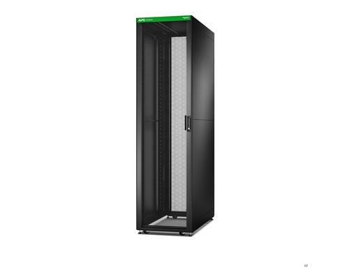 APC Easy Rack 48HE / 600mm/1200mm, Schwarz mit Dach&Wände&Rollen&Füsse, kein Boden