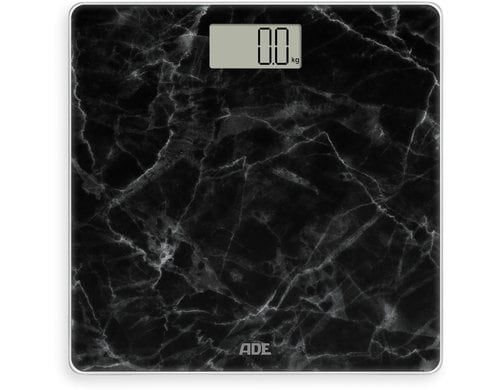 ADE digitale Personenwaage Amina Marmor schwarz