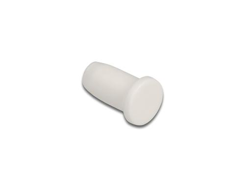 Delock Staubschutzkappen LC/MU Stecker Für 1.25mm Ferulen, 10er Pack, weiss