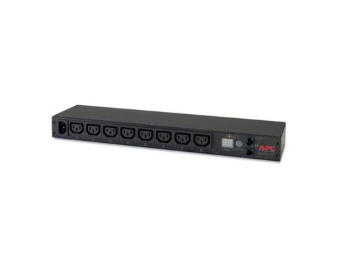 APC Steckdosenleiste PDU AP7820B, Metered 8xC13, 19 1HE, 10A, LAN, IN: IEC320 C14,