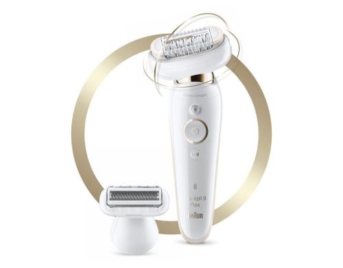 Braun Epilierer Silk-épil 9-9002 Flex weiss/gold