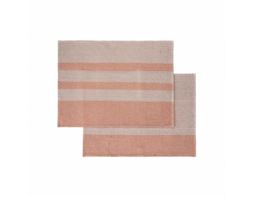 Blomus Geschirrtuch GANO 2er Set Mourning Dove / Cedar Wood