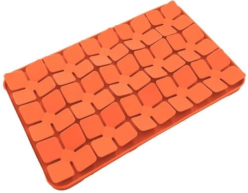 Bubimex Leckmatte für Katzen & Hunde Licklover orange