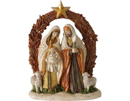 Boltze Krippe Basilica Kunststoff, 18.5x7x24cm