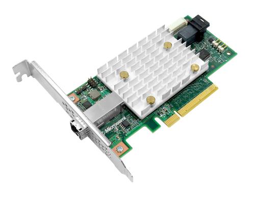 Adaptec SmartHBA 2100-4i4e: PCI-Ex8 Kontr. 8 Port SAS3, 1 x SFF-8643, 1x  SFF-8644