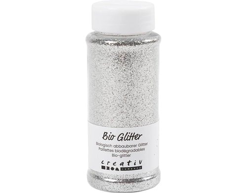 Creativ Company Bio-Glitzer 140 ml. silber