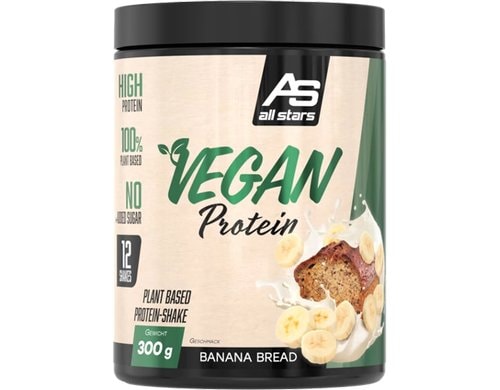 All Stars Vegan Protein 300g Banana Bread