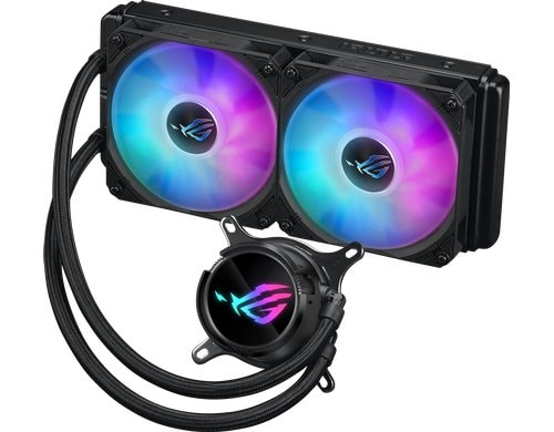 Asus ROG STRIX LC III 240 ARGB Liquid CPU Cooler, LCD, 2x120mm ARGB