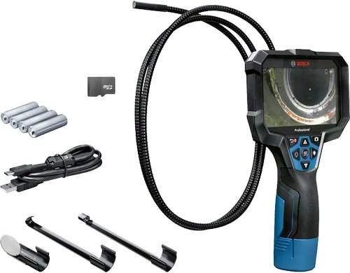 BOSCH Pro Inspektionskamera GIC 12V-5-27 C mit 4x Batterien.& Akku-Adapter