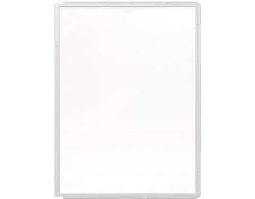 Durable Sichttaschen Sherpa grau, 5 Stk