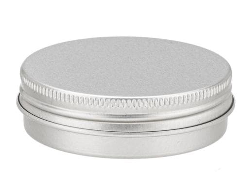 Glorex Alu-Schraubdeckeldose 25ml 48 x 15 mm, 2 Stück