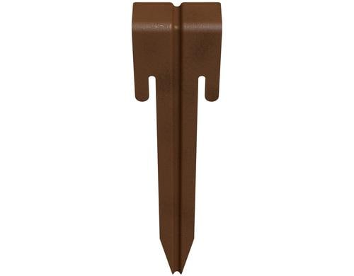 Befestigungsset für Rasenkante bronze - Set à 3 Stk.