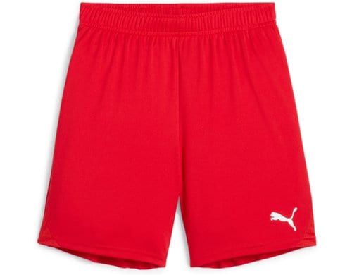 PUMA Shorts teamGOAL Jr Grösse: 128, Farbe: red